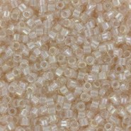 Miyuki Delica Perlen 11/0 - Pearl lined light transparent pink ab DB-1674 